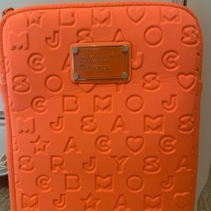 Marc by Marc Jacobs neon orange IPad Case